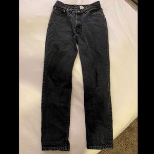 Levi’s high rise dad Jean